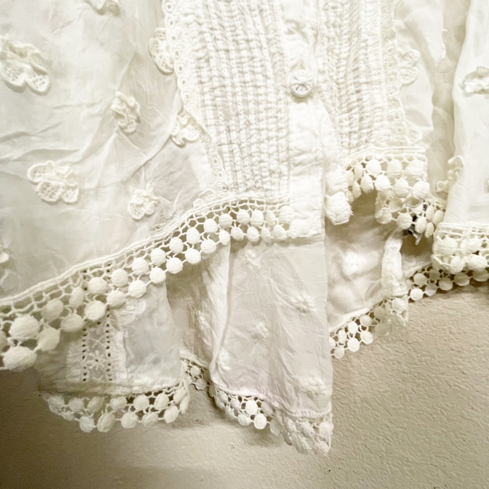 Johnny Was Flower Patch Button Down Tank - image 4